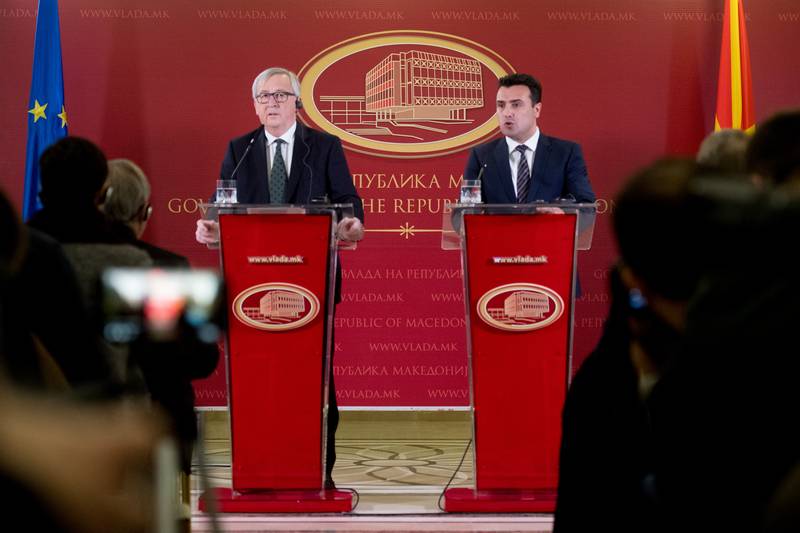 Jean-Claude Juncker, Zoran Zaev | © European Commission