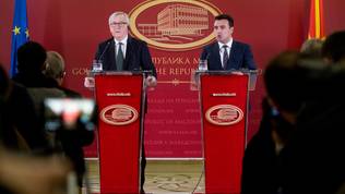 Jean-Claude Juncker, Zoran Zaev