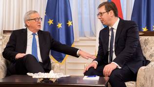Jean-Claude Juncker, Alexander Vucic