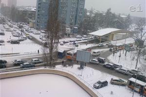 Снегът в София отново беше изненада за властите | фото: a reader of www.euinside.eu