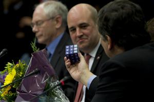 Has the Commission president succeeded in arranging the Rubik cube? | photo: Audiovisual Service