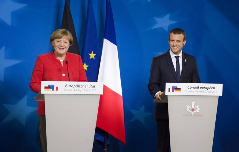 Angela Merkel, Emmanuel Macron | © Council of the EU Angela Merkel, Emmanuel Macron | © Council of the EU