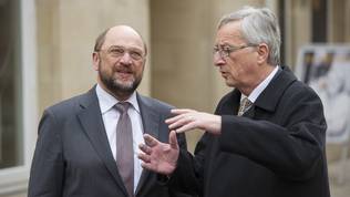 Martin Schulz, Jean-Claude Juncker
