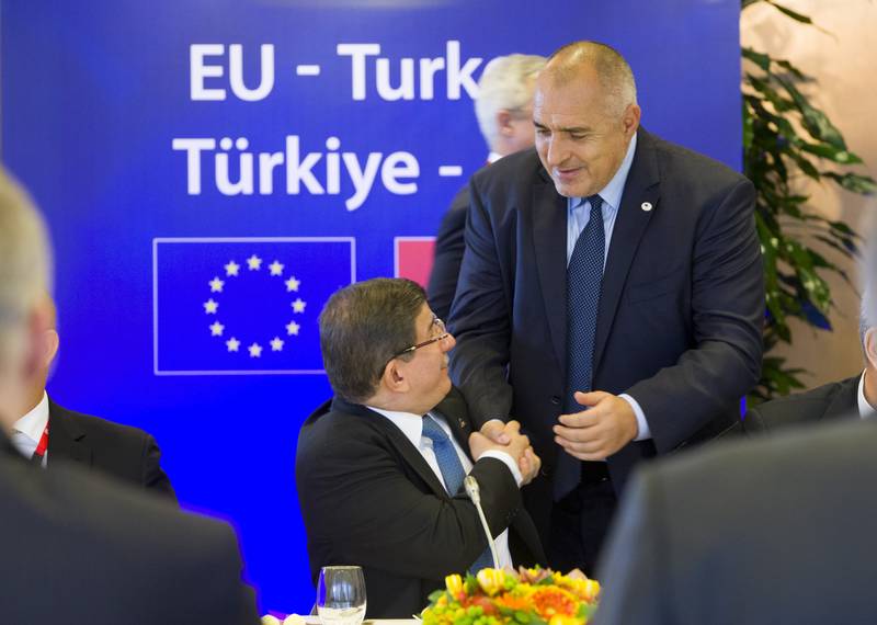 Ahmet Davutoglu, Boyko Borissov | © Council of the EU