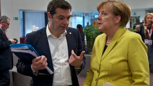 Alexis Tsipras, Angela Merkel