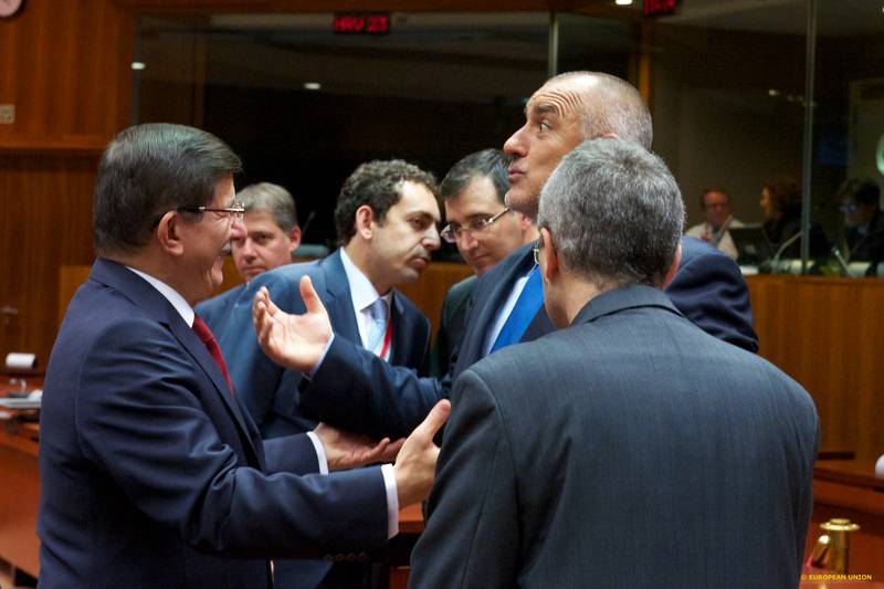 Ahmet Davutoglu, Boyko Borissov | © Council of the EU Ahmet Davutoglu, Boyko Borissov | © Council of the EU