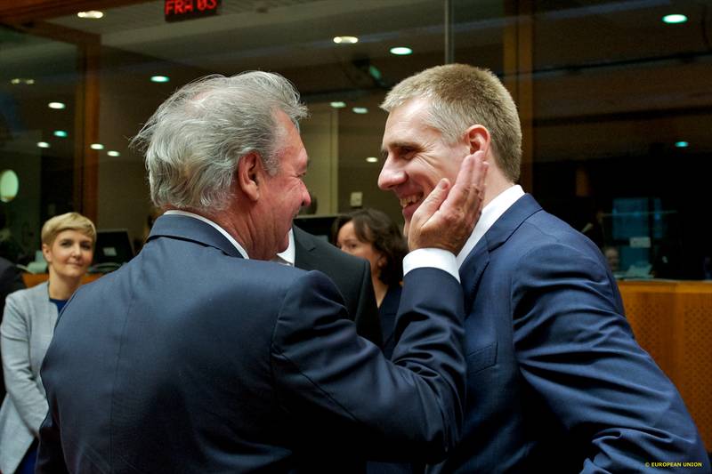 Jean Asselborn, Igor Luksic | © Council of the EU