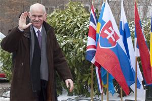 The Greek prime minister George Papandreou at the informal European Council in Brussels | photo: Consilium