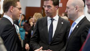Jyrki Katainen, Mark Rutte, Fredrik Reinfeldt