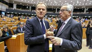 Donald Tusk, Jean-Claude Juncker