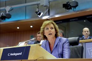 Connie Hedegaard, Commissioner-deisgnate for Actions in climate | photo: Audiovisual Service