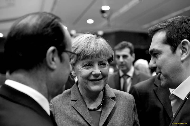 Hollande, Merkel, Tsipras | © Council of the EU Hollande, Merkel, Tsipras | © Council of the EU