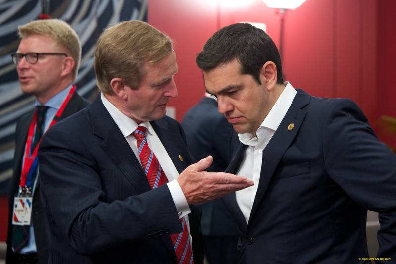 Enda Jenny, Alexis Tsipras | © Council of the EU Enda Jenny, Alexis Tsipras | © Council of the EU