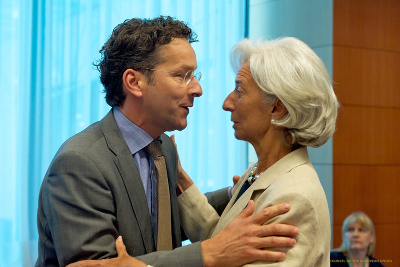 Jeroen Dijsselbloem, Christine Lagarde | © Council of the EU