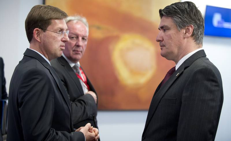 Miro Cerar, Zoran Milanovic | © Council of the EU Miro Cerar, Zoran Milanovic | © Council of the EU