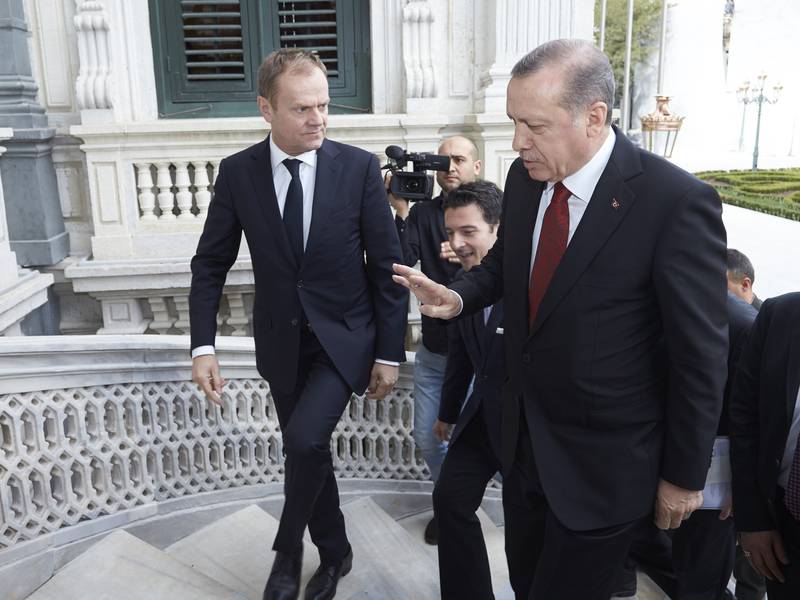 Donald Tusk, Recep Tayyip Erdoğan | © Council of the EU