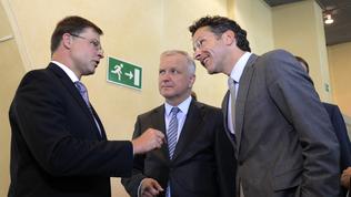 Dombrovskis, Rehn, Dijsselbloem