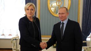 Marine le Pen, Vladimir Putin