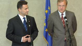 Nikola Gruevski, Olli Rehn