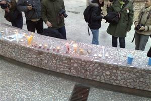 Протест срещу поведението на президента Георги Първанов с финансовия министър Симеон Дянков | фото: Adelina Marini | www.euinside.eu