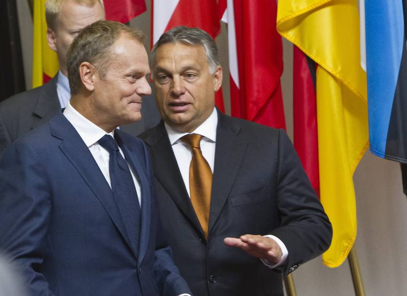 Donald Tusk, Viktor Orban | © Council of the EU