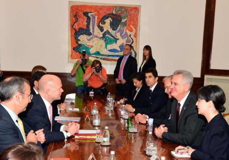 William Hague and Tomislav Nikolic | © Predsednik RS William Hague and Tomislav Nikolic | © Predsednik RS