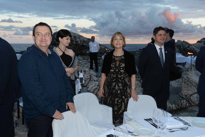 Ivica Dacic, Vesna Pusic | © MVEP