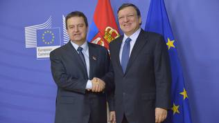 Ivica Dacic, Jose Manuel Barroso