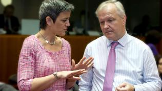 Margrethe Vestager, Olli Rehn