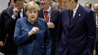 Angela Merkel, Enrico Letta