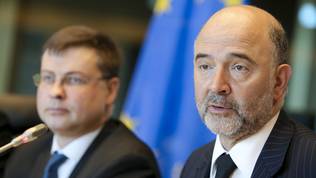 Valdis Dombrovskis, Pierre Moscovici
