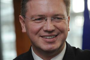 Кандидатът за еврокомисар на разширяването и политиката на добросъседство Щефан Фюле | фото: Audiovisual Service