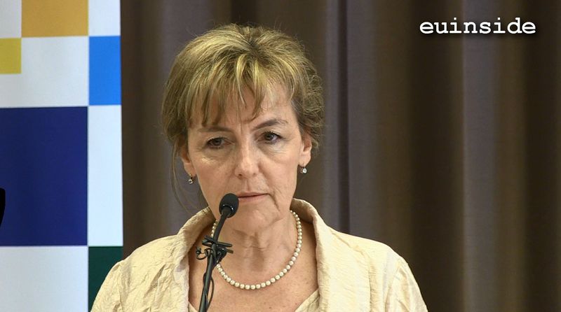 Vesna Pusuć, Deputy PM and Minister of Foreign and European Affairs of Croatia | © euinside Vesna Pusuć, Deputy PM and Minister of Foreign and European Affairs of Croatia | © euinside