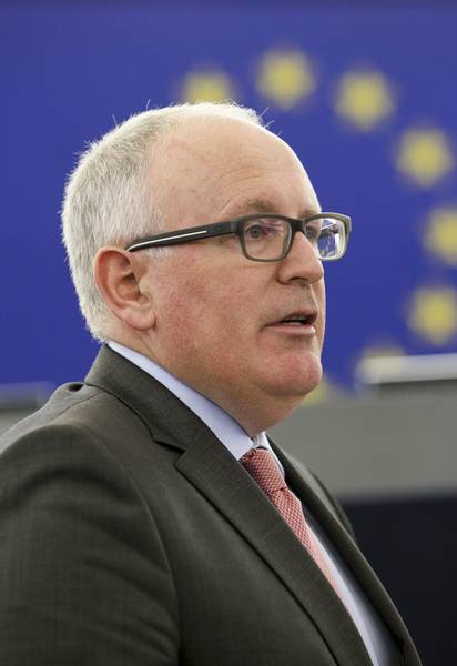 Frans Timmermans | © European Parliament