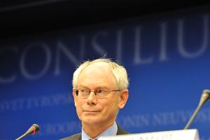 The new president of the EU Herman van Rompuy | photo: Audiovisual service