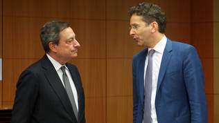 Mario Draghi, Jeroen Dijsselbloem